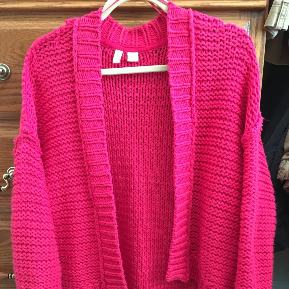 Anthropologie Moth pink sweater size Medium